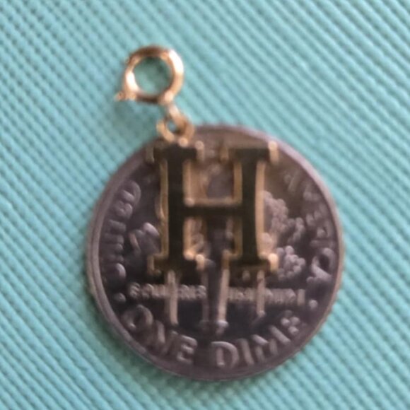 Detachable letter pendant - Letter H - Picture 8 of 14